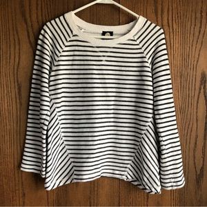 Jones NY Sport striped sweater size M